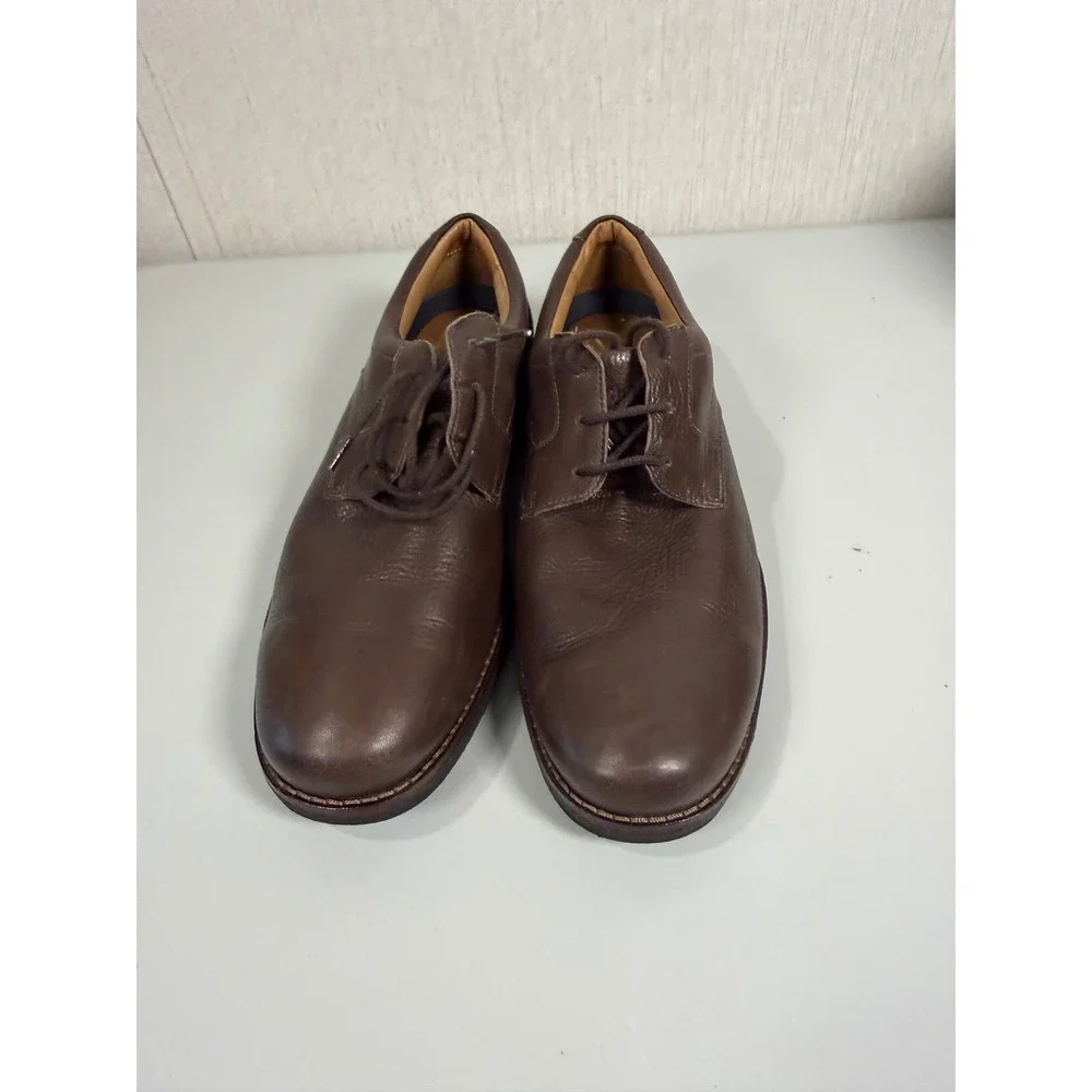 Rockport Mens V81871 TruTech Brown Leather Oxford Shoes Size 9 M